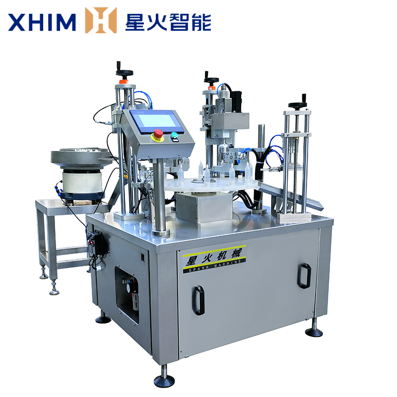 獨(dú)立式灌裝旋蓋一體機(jī)-全自動(dòng)灌裝旋蓋機(jī)
